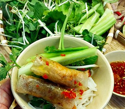 Chả ram tôm đất Bình Định